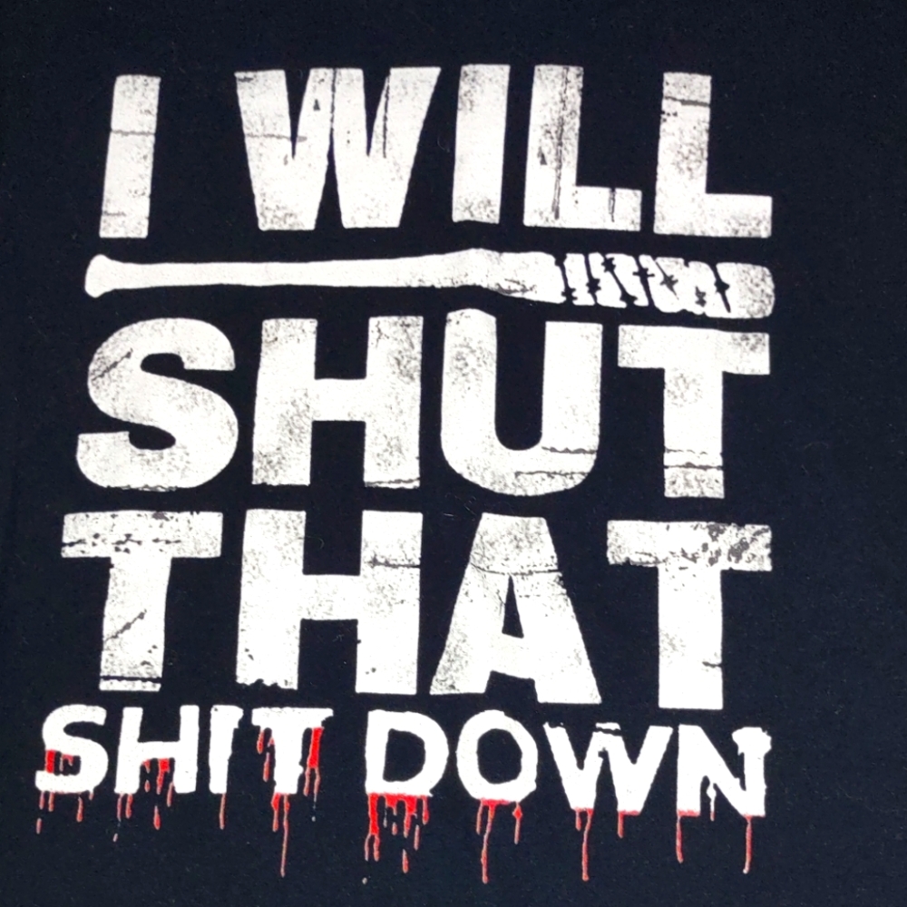 Black ladies medium t-shirt